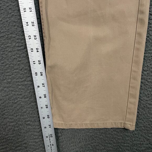 Bonobos Chino Pants Mens 32 Beige Tan Straight Fit Washed Chinos Casual 32x32 - Picture 10 of 12